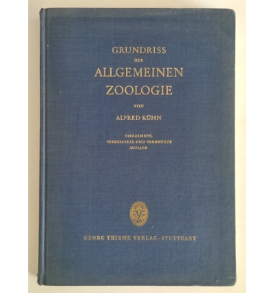 Kühn, Alfred: Grundriss der allgemeinen Zoologie. ...